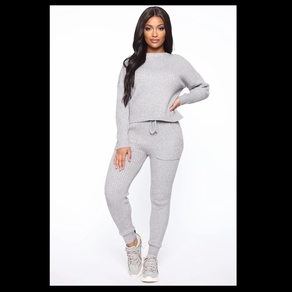 Fashion Nova Other - FashionNova “ Cozy Nights Pant Set “ Size Small